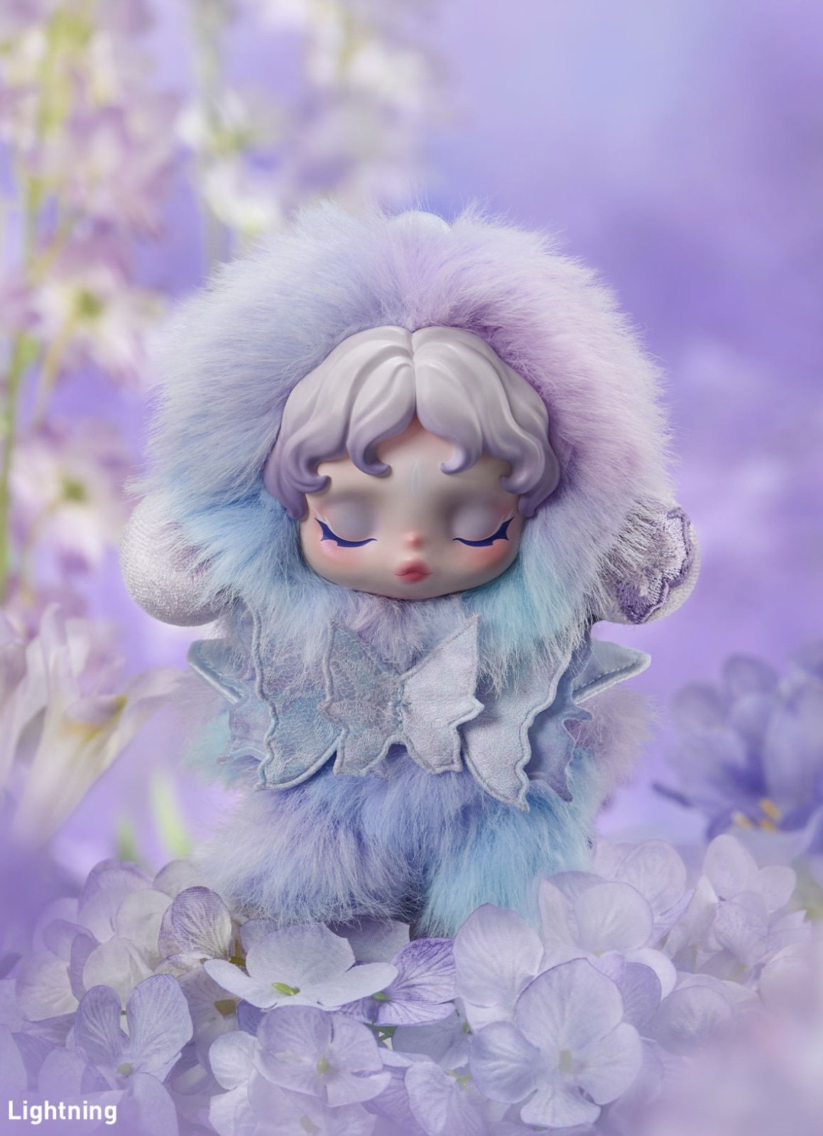 POPMART Skullpanda L’impressionnisme Series Plush Doll - Lightning