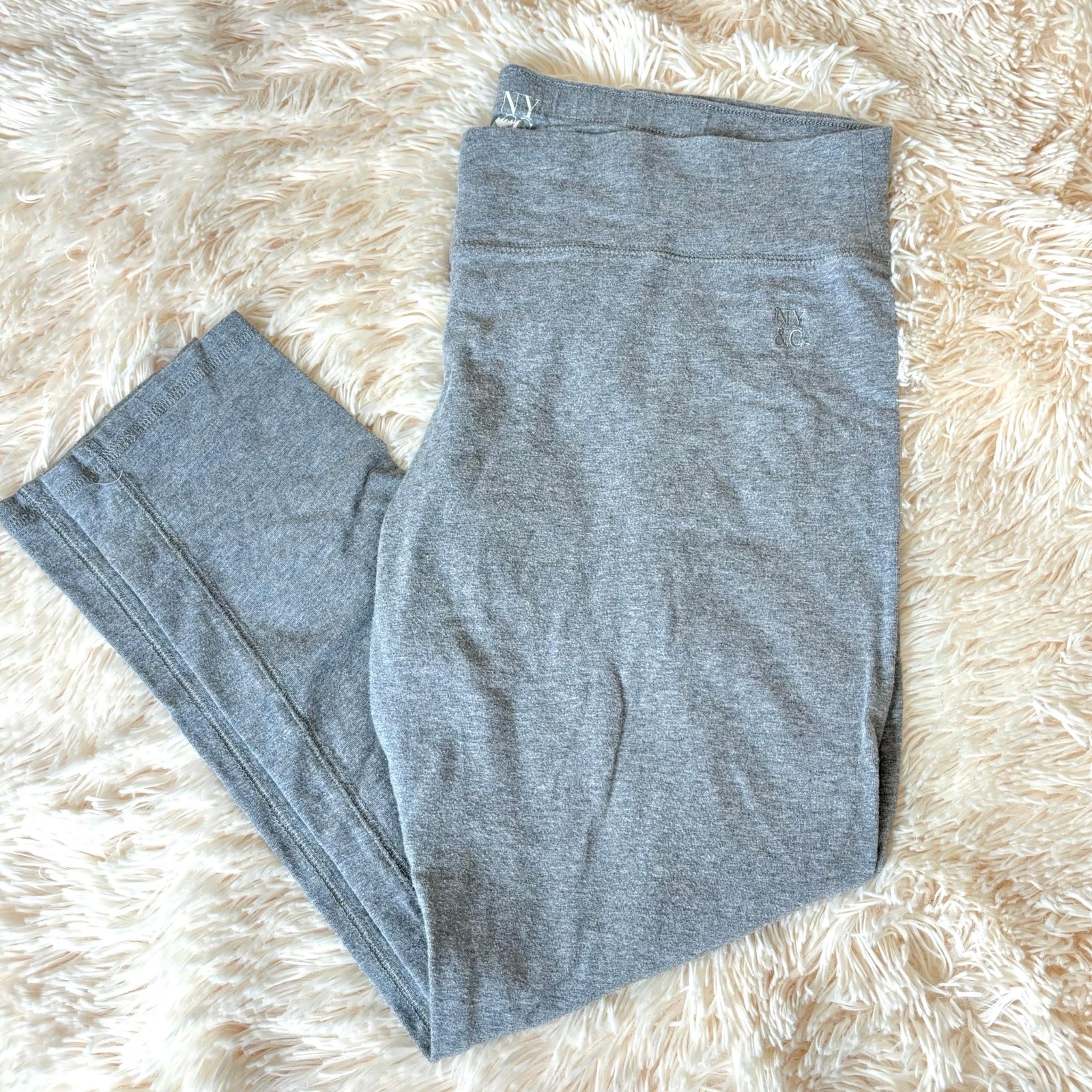 New York & Company Heather Gray Leggings XL