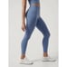 Athleta Salutation Stash Pocket 7/8 Tight Cottage Blue XS PETITE