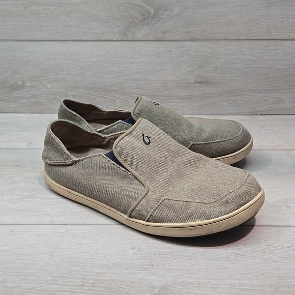 Olukai Mens Nohea Lole Loafer Slip on shoes sz 8