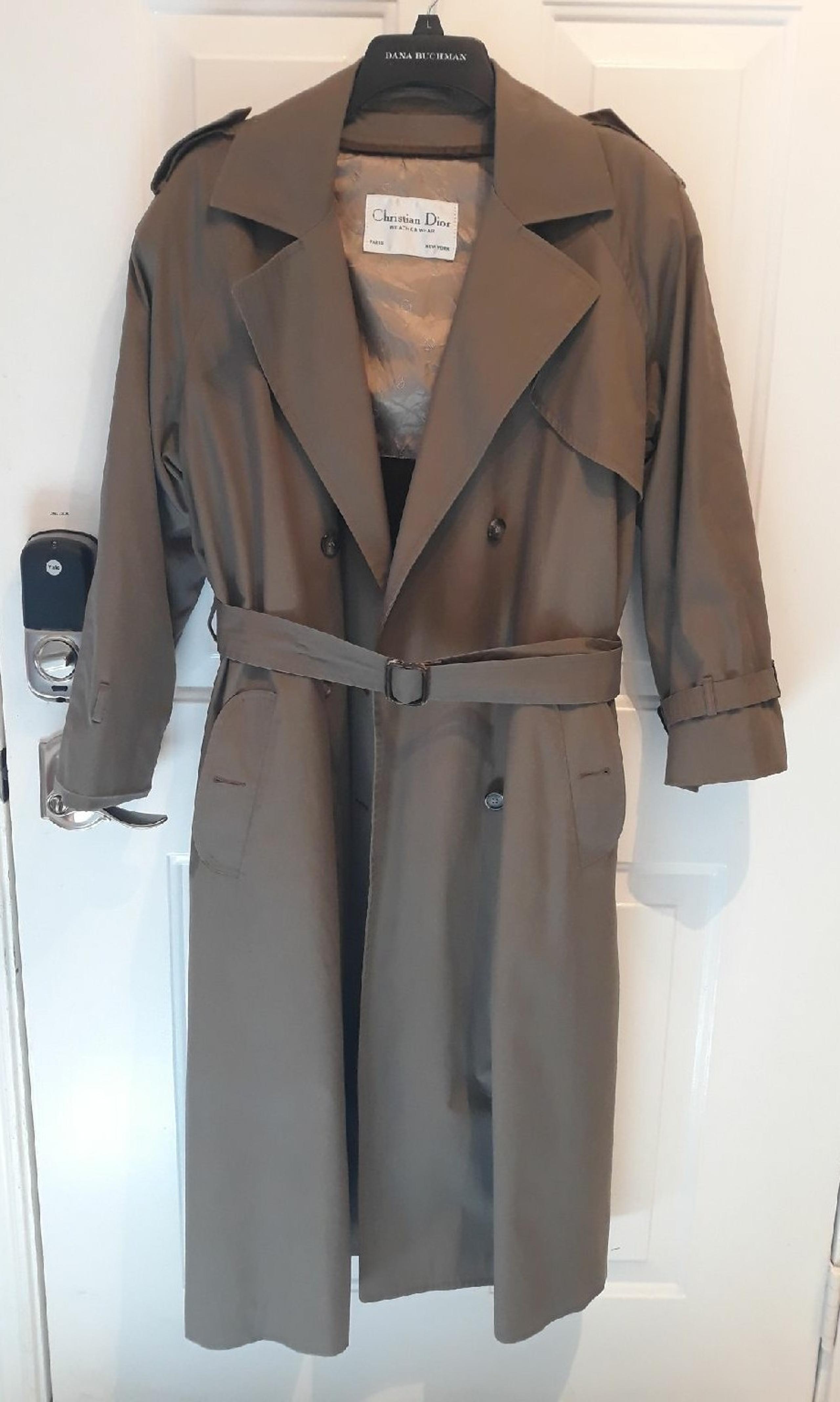 Christian Dior's trench coat