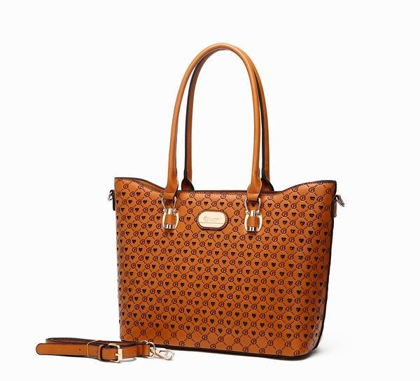 MILLIONAIRE QUEEN TOTE (BROWN)