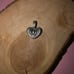 Lagos caviar heart pendant
