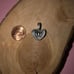 Lagos caviar heart pendant
