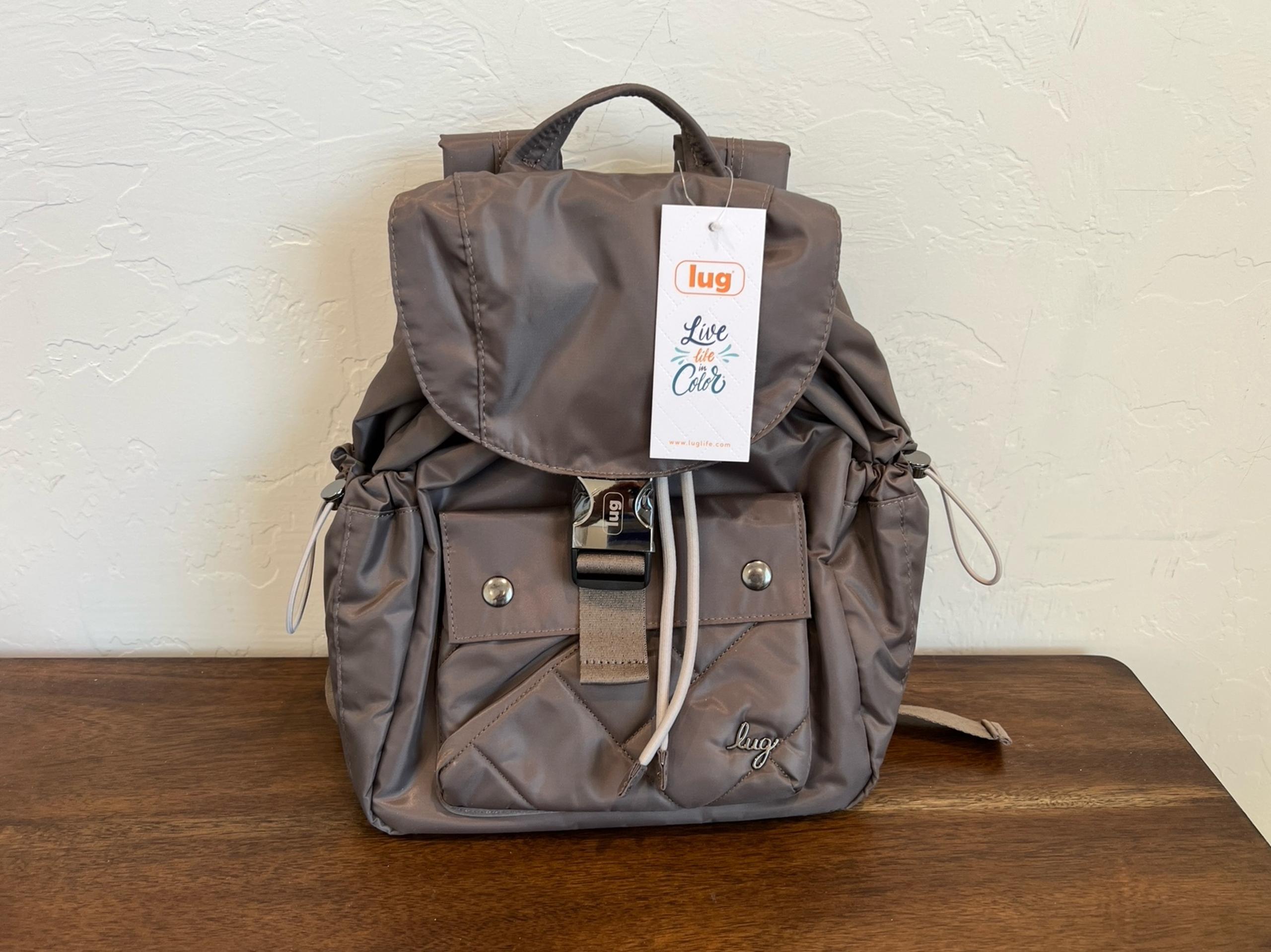NWT Lug Wiffle Backpack in Walnut Color