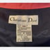 NWT Christian Dior Two Button Linen Blazer Navy Blue/Coral Size 12