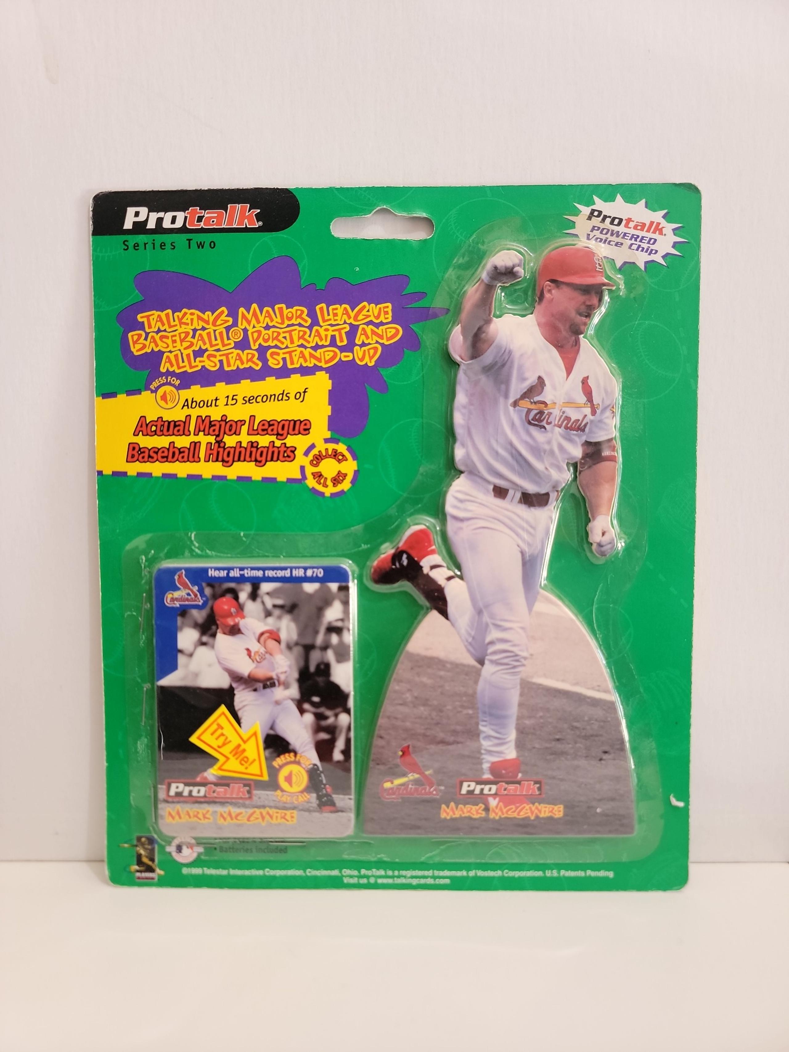 1999 ProTalk Talking Card & Stand-Up: Mark McGwire - St. Louis Cardinals Series2