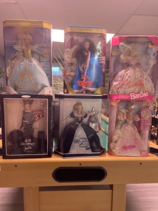 Barbie doll collection