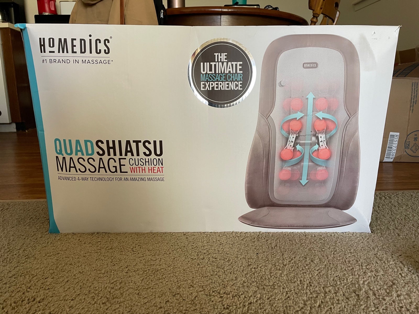 Shiatsu massage chair