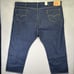 Levis 501 Jeans Mens 58x30 Blue Button Fly Straight Leg Cotton Denim Original