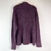 Treasure & Bond NWOT Women's Purple Fuzzy Knit Turtleneck Sweater Size L
