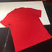 Red Burberry Polo Shirt Size XL