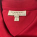 Red Burberry Polo Shirt Size XL