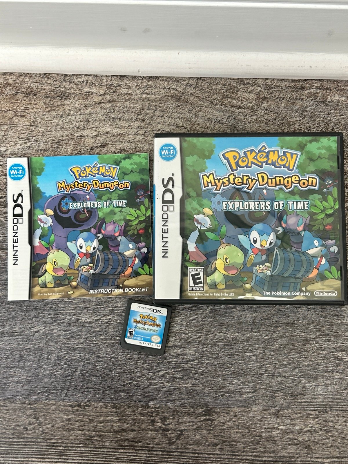 Pokemon Mystery Dungeon Explorers of Time Nintendo DS CIB & TESTED (See Pics)