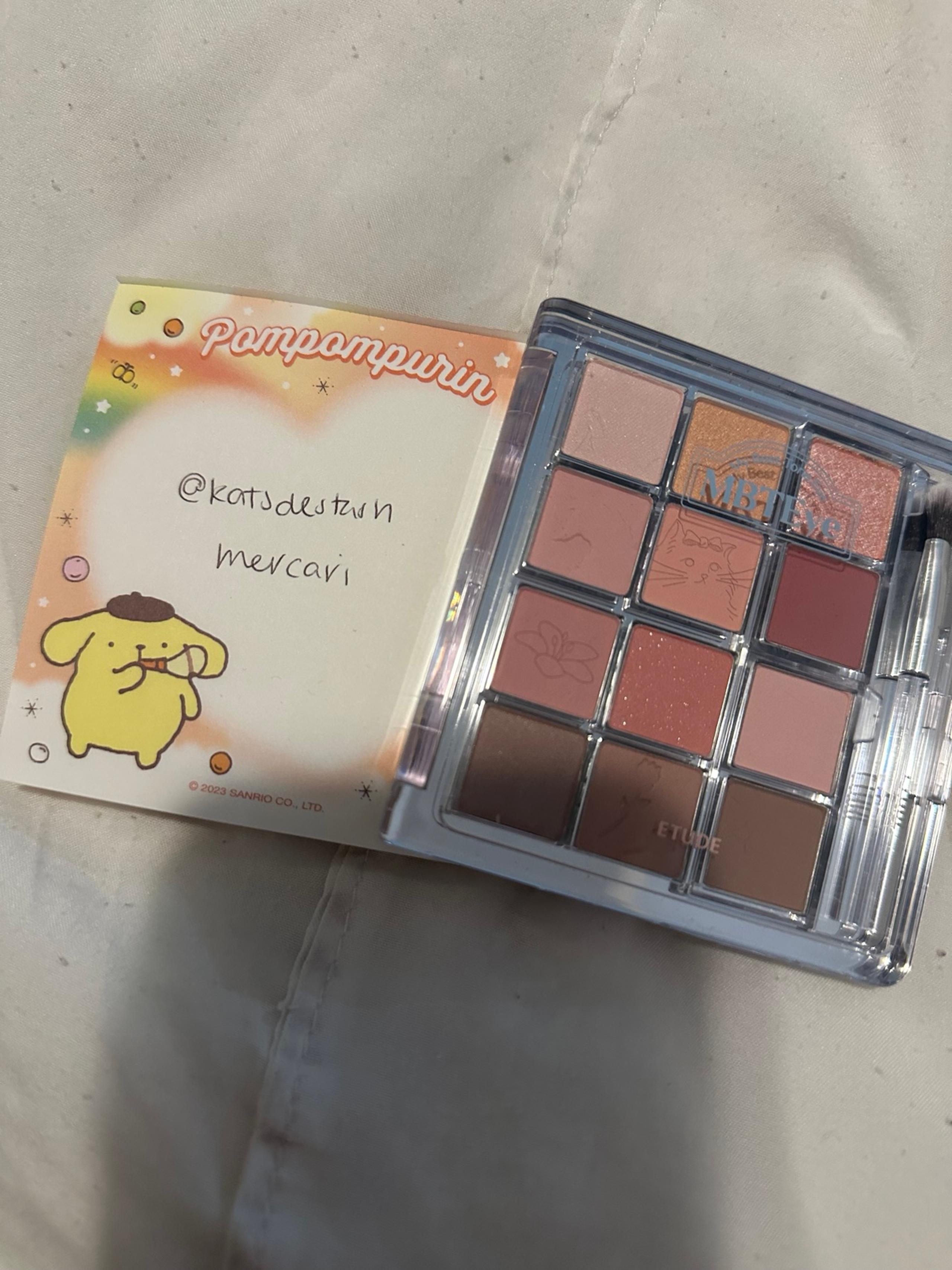Etude My Best Tone eye palette pink collector