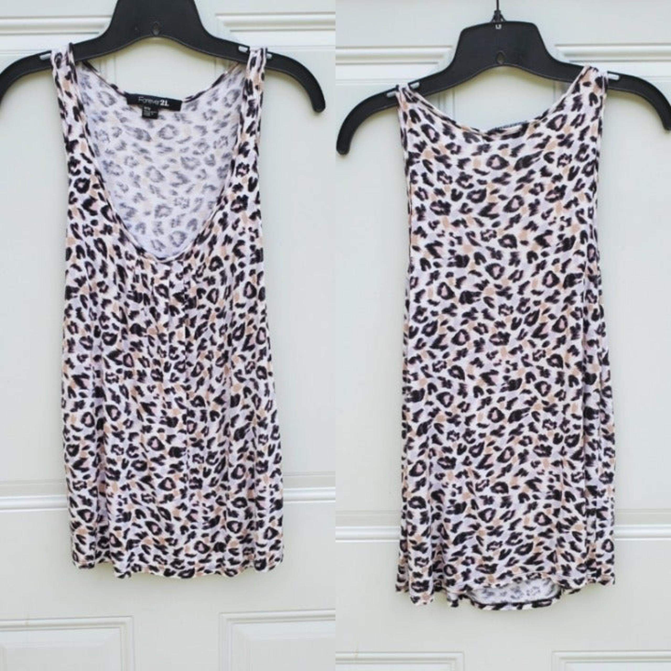 Forever 21 Leopard Print Tank Top