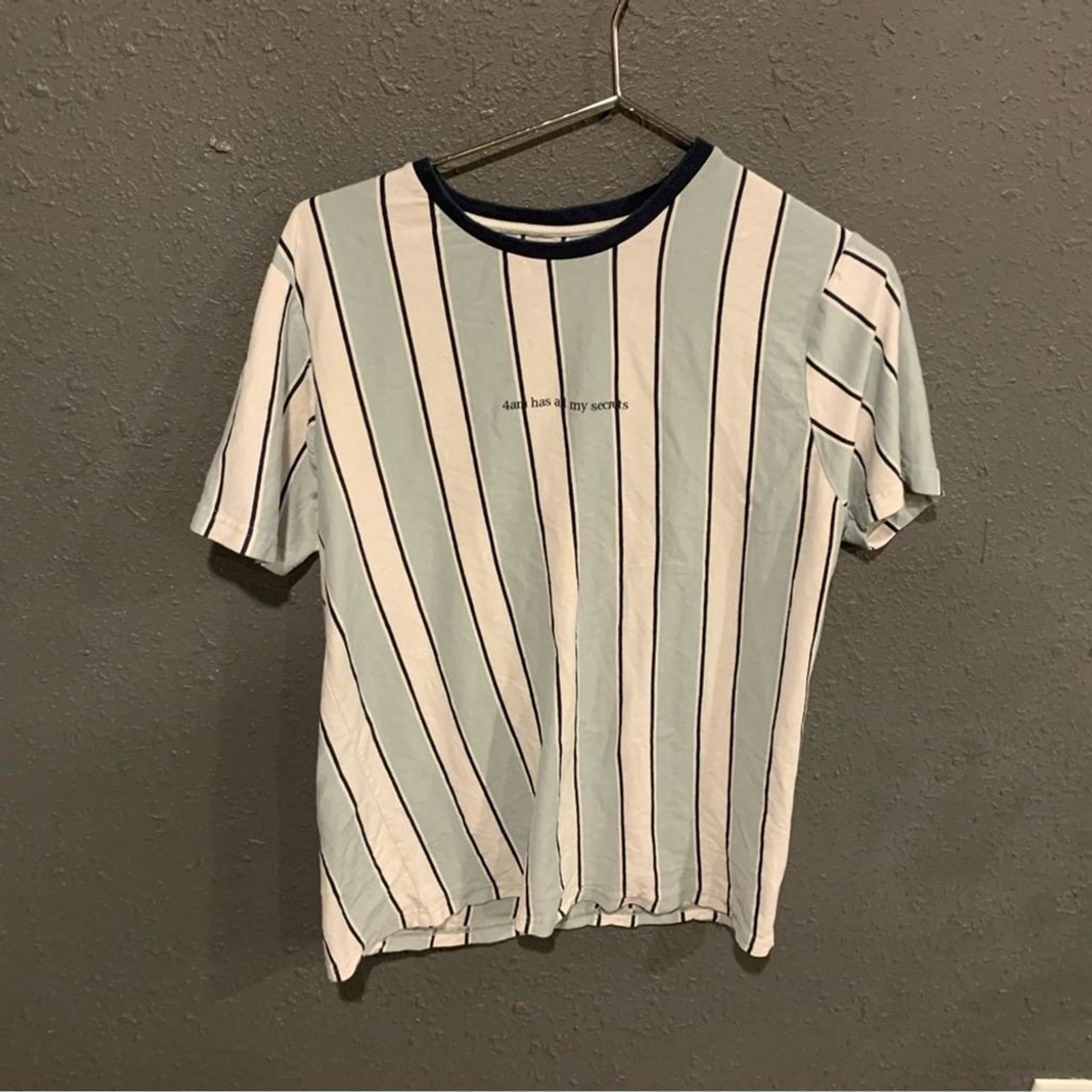 Men’s Denim and Flower Tshirt