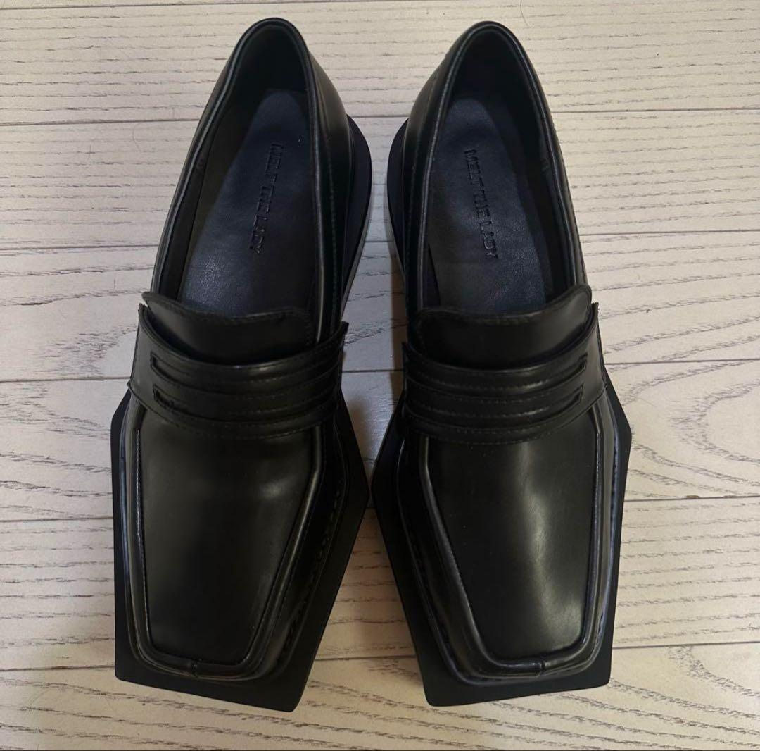 靴 Melt the lady square loafer melt the lady square loafer melt the lady