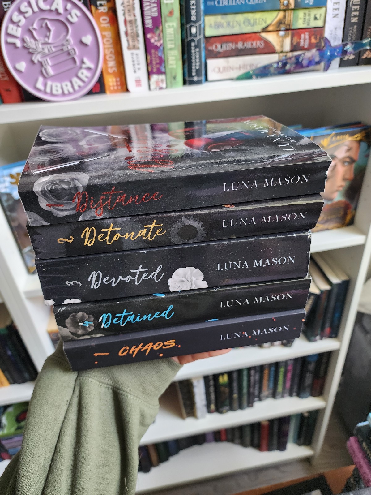 Luna Mason Beneath the Mask HAND SIGNED Special Editions
