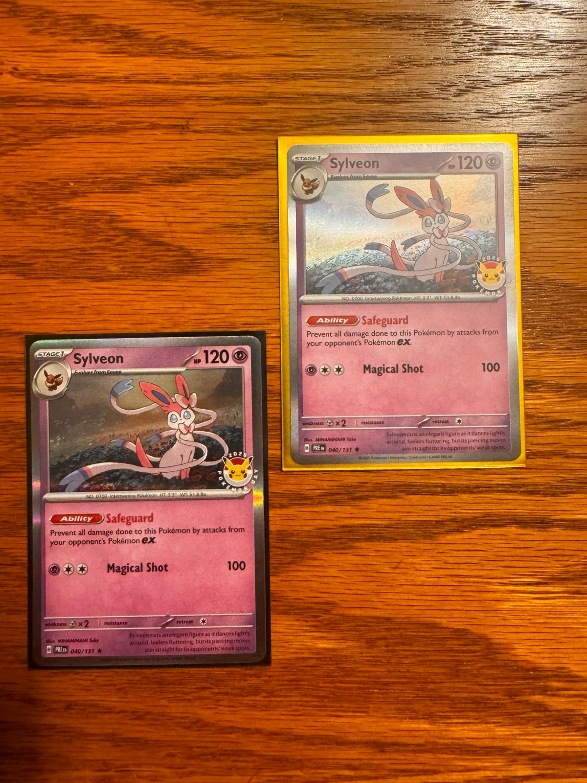 Pokemon TCG Sylveon PRE 040/131 2X