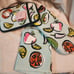 Set of Kate Spade kitchen accessories