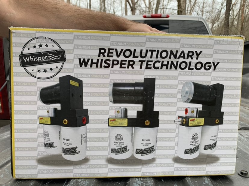 Titanium FASS Diesel fuel pump system