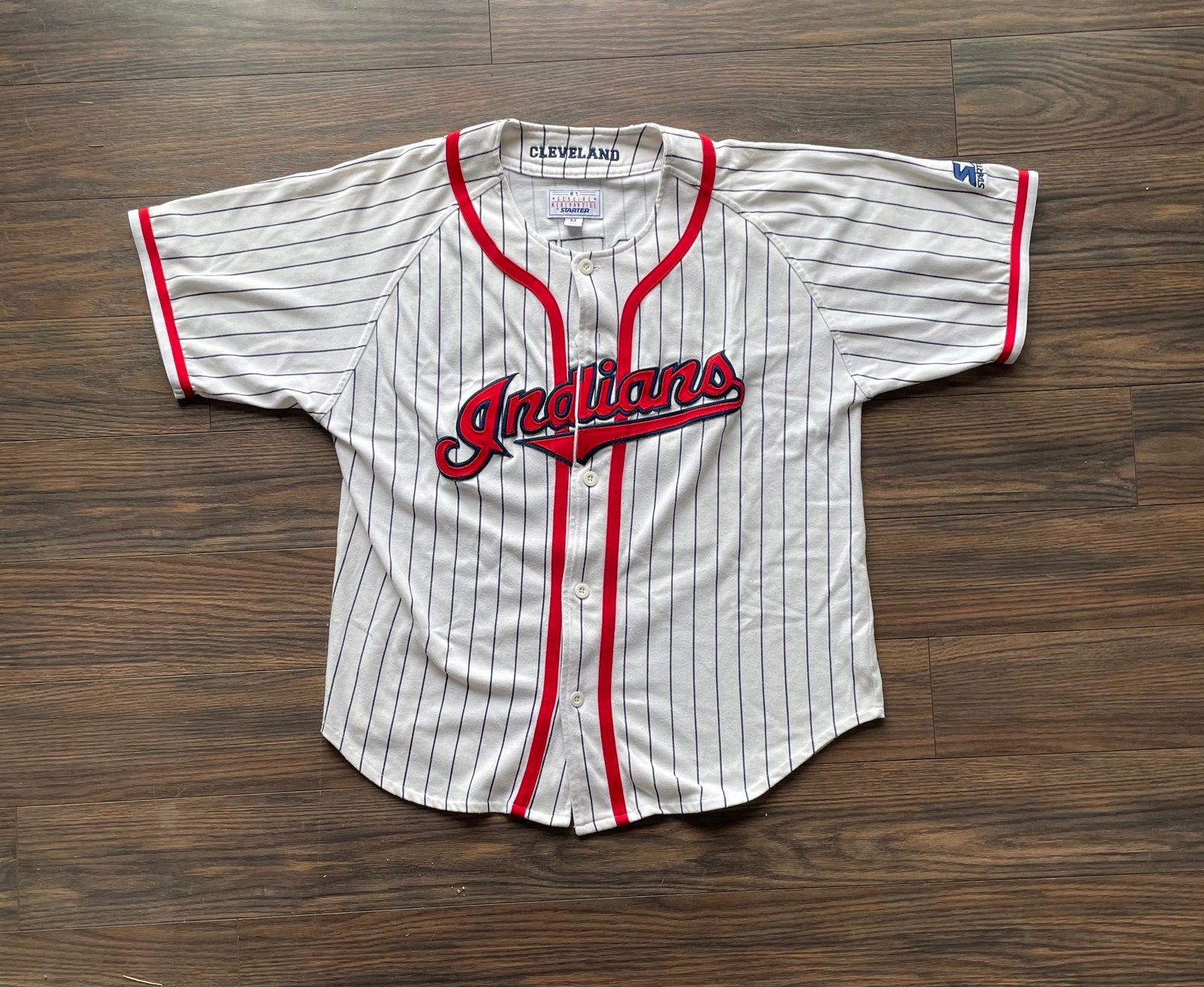 Vintage Cleveland Indians Starter Jersey M