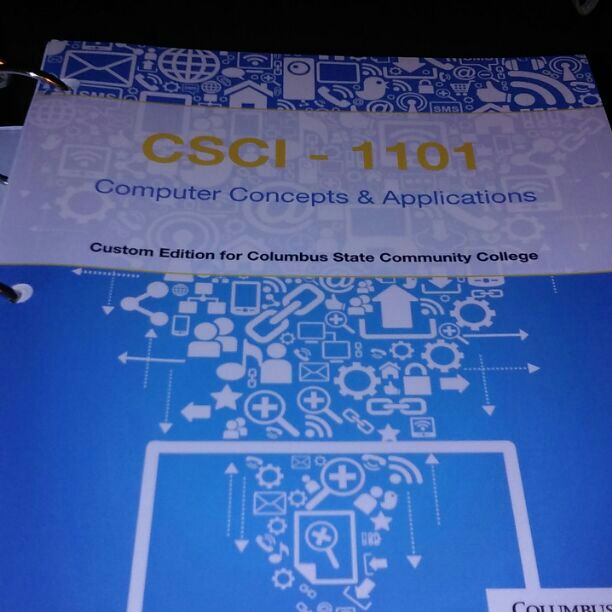 CSCI1101 Computer Concepts &Applications