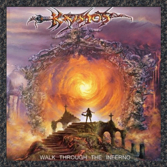 Krystos – Walk Through The Inferno (2010) custom hard rock metal CDr rare