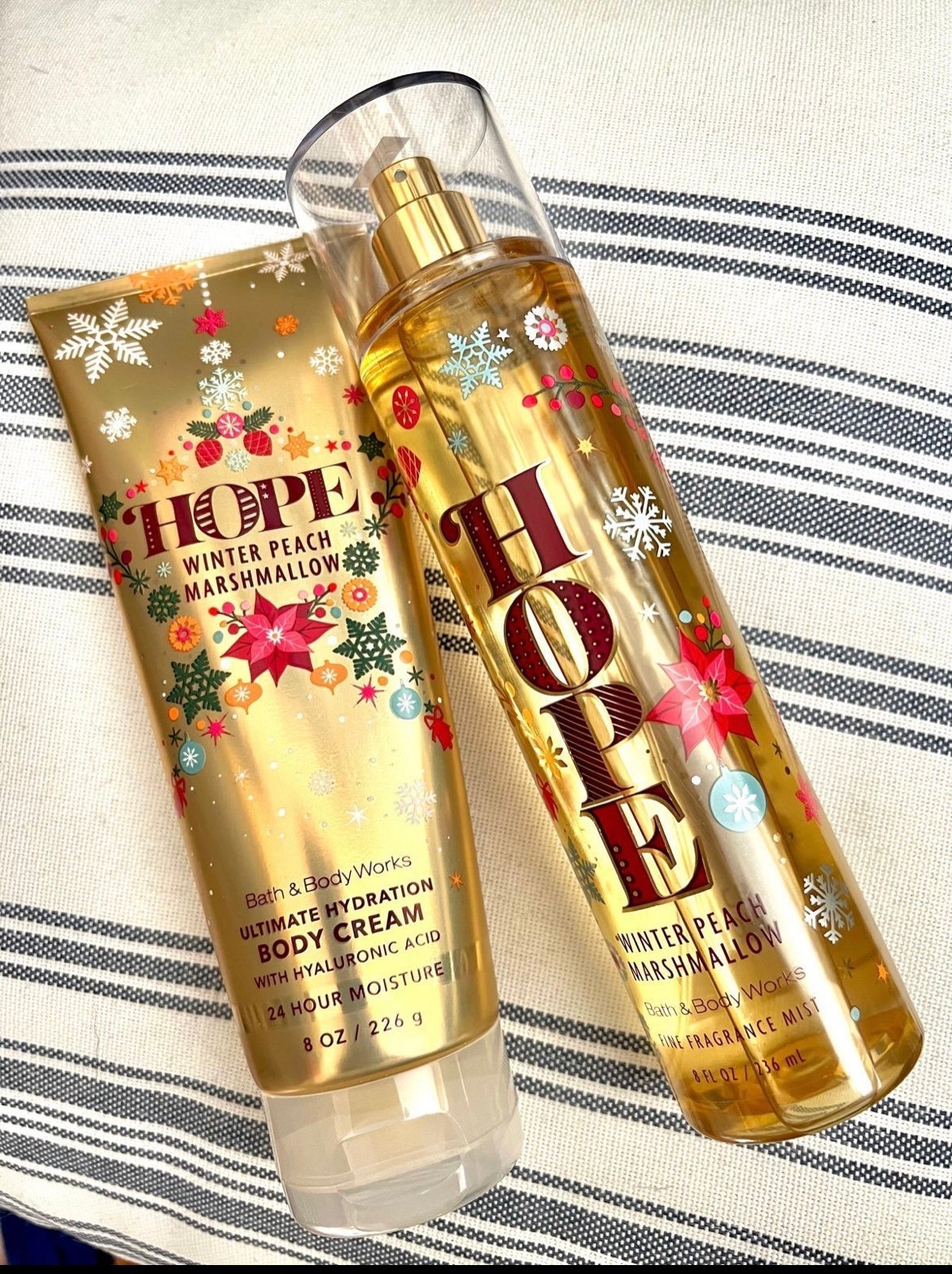 Bath and Body Works Hope fragrance mist and body cream