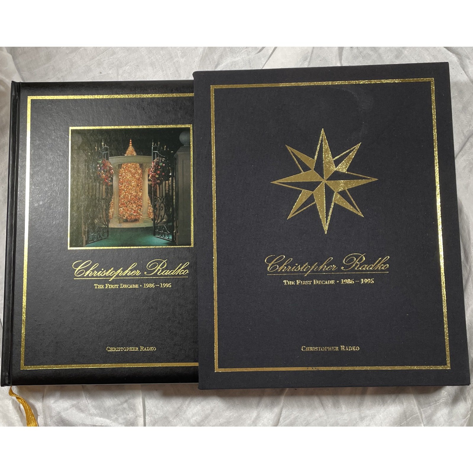 SIGNED Christopher Radko Book: The First Decade First Edition 929/2500 Christmas