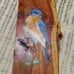Eastern Bluebird Twig Handpainted Reclaimed Wood Wall Decor Kay's Originals