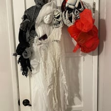 Four Hanging Ghost Outdoor Halloween decorations