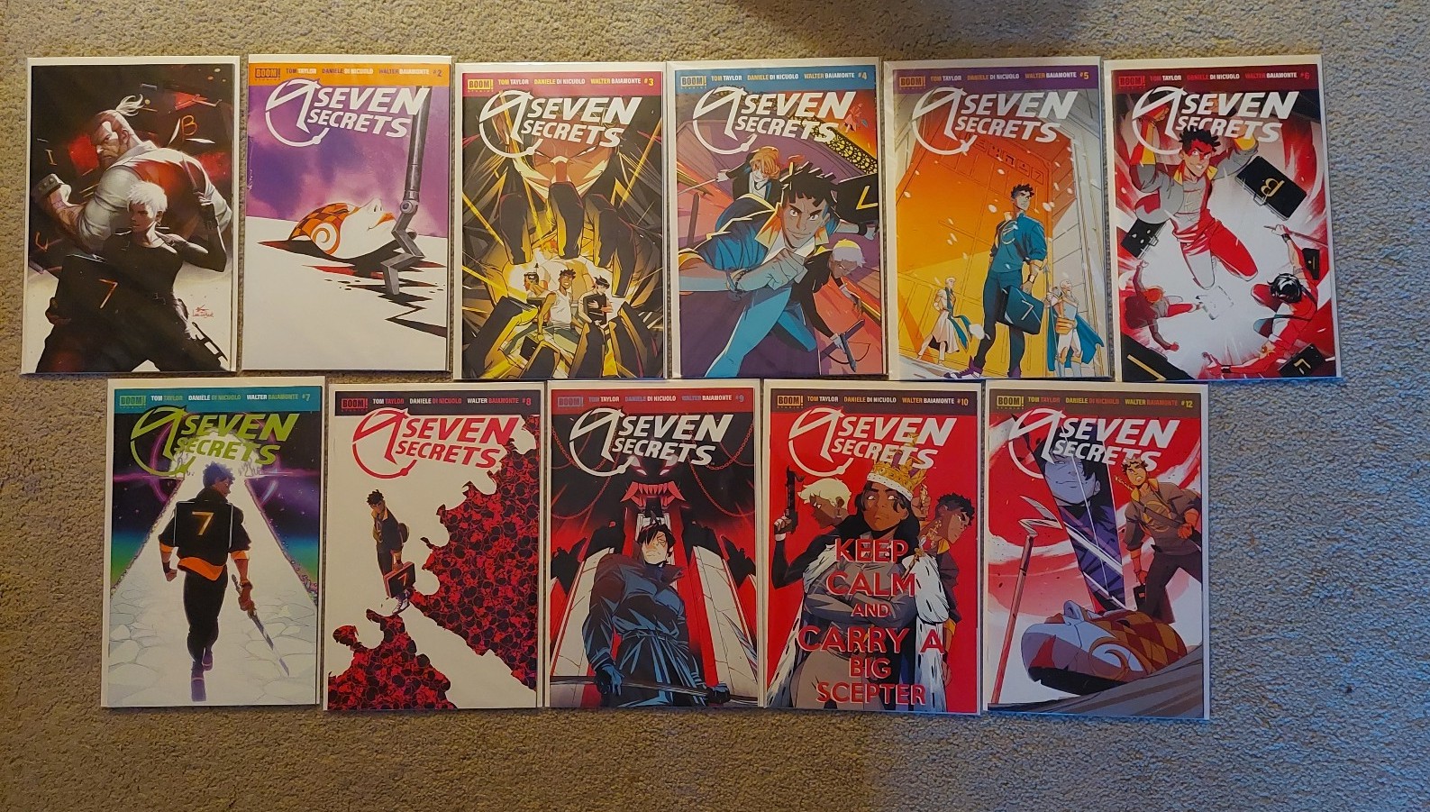 Seven Secrets#1-10,12 Boom Studios Comic READ DESCRIPTION