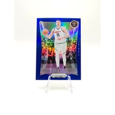 Nikola Jokic 2023-24 Panini Prizm Deca Blue SP /149 #35 Nuggets