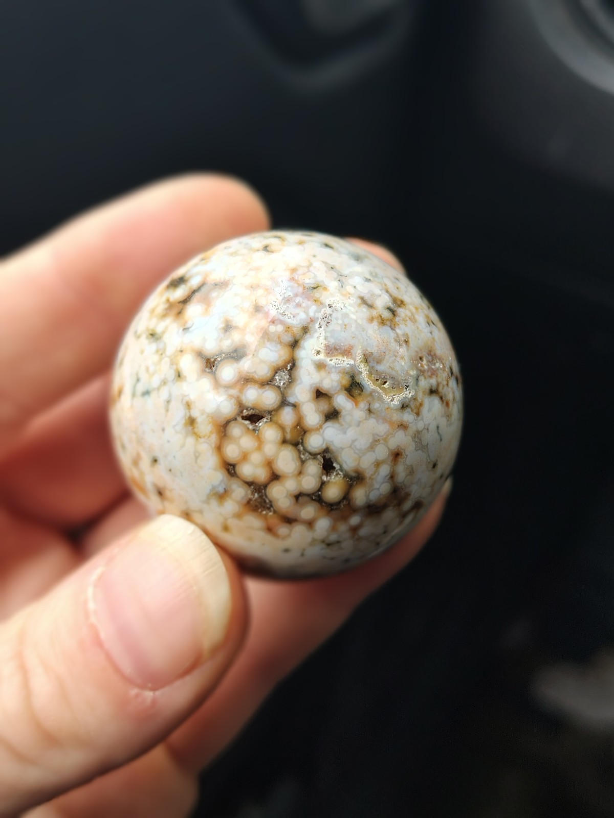 Ocean Jasper sphere
