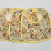 Handmade Winnie the Pooh Cotton Calico Print Baby Set with pouch 10.5Wx12L.
