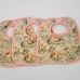Handmade Winnie the Pooh Cotton Calico Print Baby Set with pouch 10.5Wx12L.