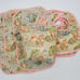 Handmade Winnie the Pooh Cotton Calico Print Baby Set with pouch 10.5Wx12L.