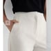 Express Editor Women’s Straight Ankle Super High-Rise Pants White Pinstripe 14R
