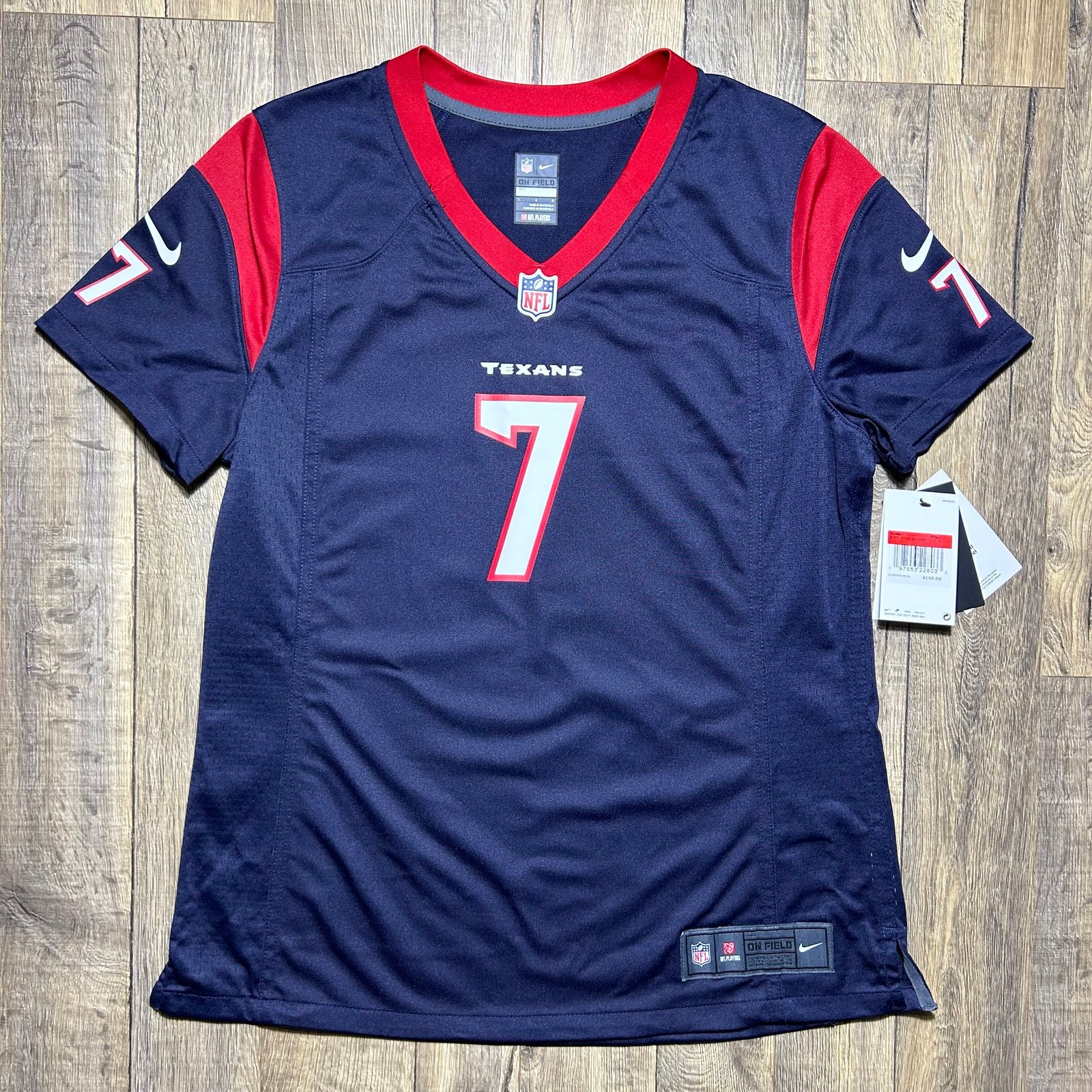 Houston Texans #7 CJ Stroud Women’s Nike NFL Football Jersey Large NWT 130