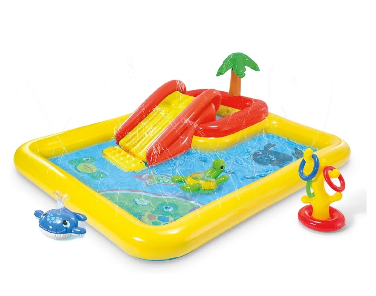 Intex Inflatable Ocean Play Center Kids Pool