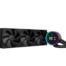 NZXT Kraken Elite 360mm Liquid CPU Cooler with 2.72 IPS Display - Black
