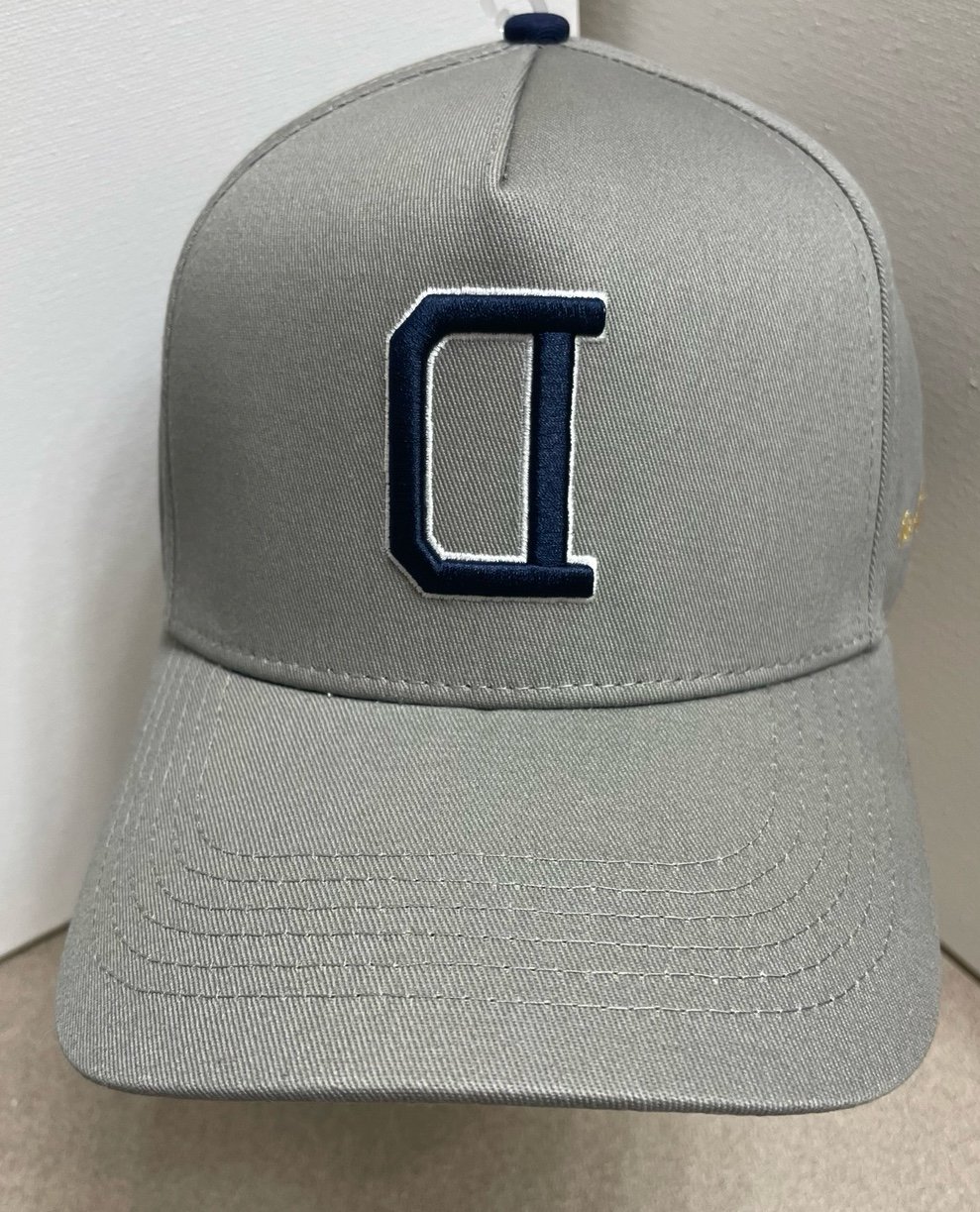 True Brvnd Reversed D Dallas Cowboys Star SnapBack Gray Hat Cap