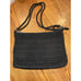 The Sak Lumi Crochet Crossbody Purse Black Bamboo Crochet Convertible Strap Boho
