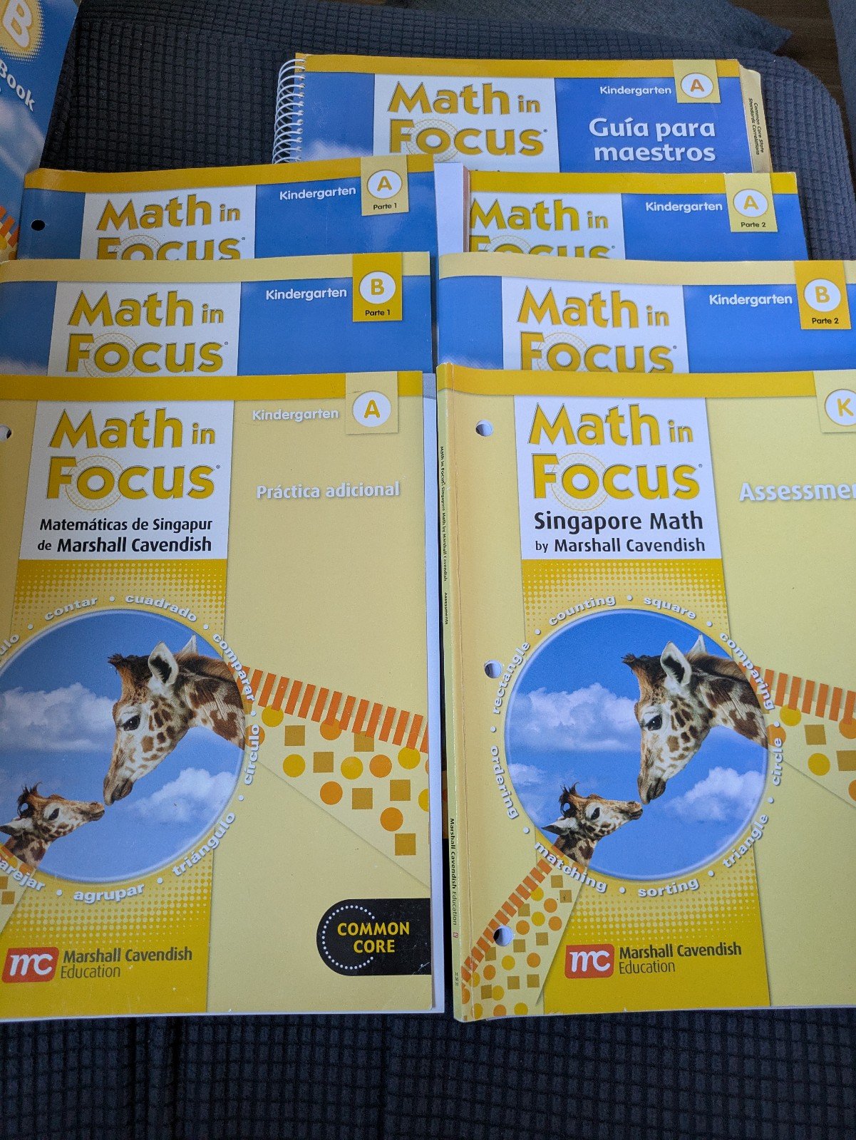 Kindergarten Math Curriculum - Spanish Math in Focus