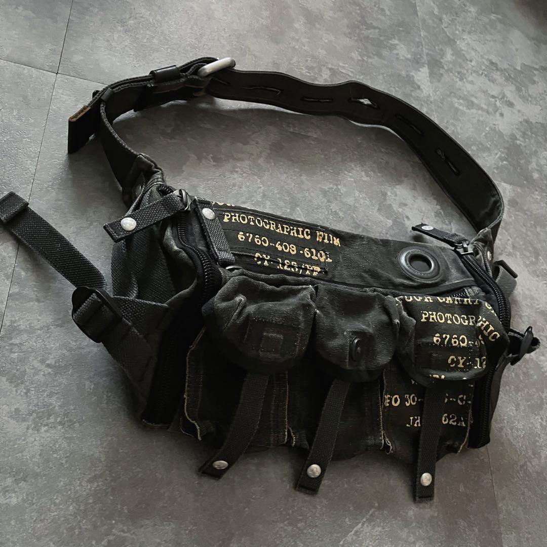 バッグ tough jeansmith military waist bag Y2K Tough Jeansmith Military Waist Bag Y2K