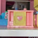 Dollhouse playskool tray bed & tv stand set Victorian