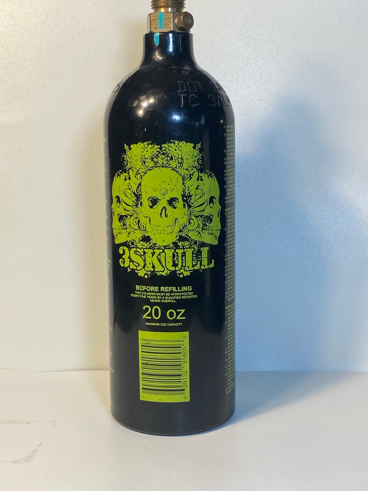 20oz & 10oz Paintball CO2 Tanks (Empty)