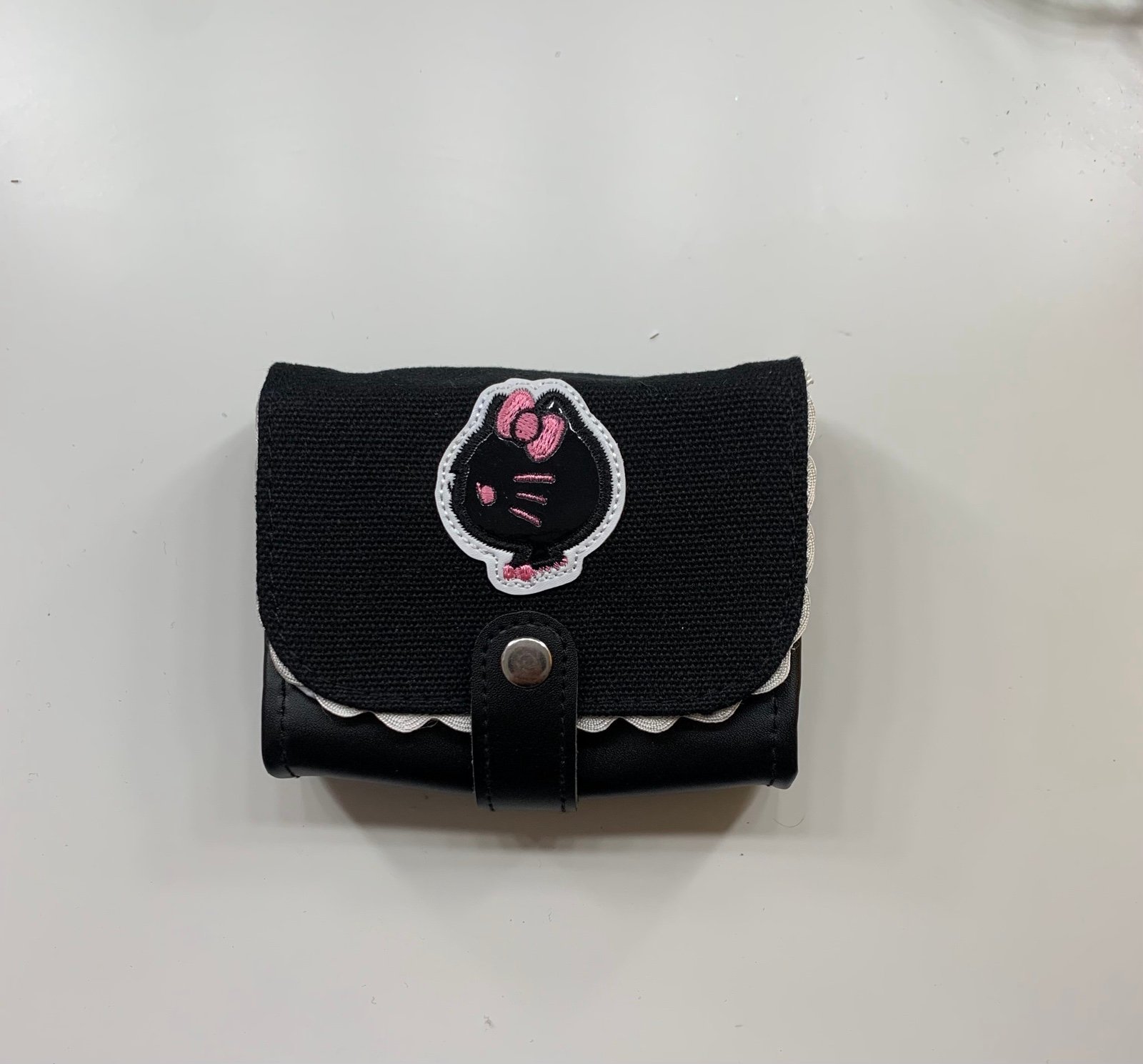 VINTAGE|RARE| HELLO KITTY| 2009 SIDE PROFILE 50’s Style WALLET| SANRIO